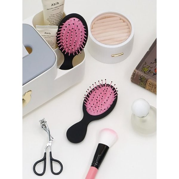 귀염뽀짝 휴대용 미니 머리빗 헤어브러쉬
