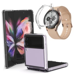 갤럭시 악세사리 모음 Z폴드4 Z플립4 워치5 프로 투명 슬림 방탄 하드 휴대폰 핸드폰 케이스