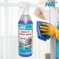 한스전자 HG 유리세정제 500ml 유리창 거울 세정제 아파트 베란다 욕실 물때제거 창문 청소 클리너