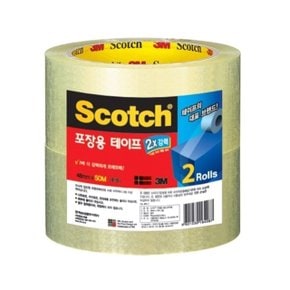 3M 스카치 포장/박스테이프 3615-2 투명/48MMx50M/2 (WC7DE9E)