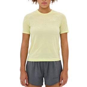 울트라라이트 심리스 셔츠 숏 슬리브 V2 여성용 라임