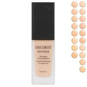 코세이 코스메데코르테 COSME DECORTE 젠웨어 플루이드 SPF25PA++ 30mL 리퀴드 파운데이션 C11