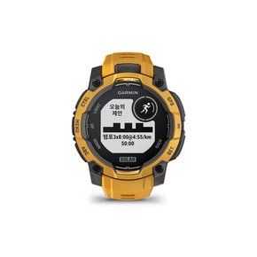 인스팅트 3 45mm 솔라 썬버스트 그레이밴드 멀티스포츠 GPS 스마트워치