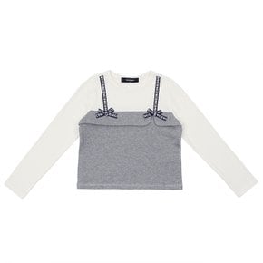 아이보리 펄 니트 티셔츠( T54KBT020)