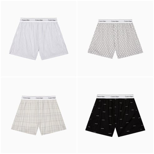 Calvin Klein Underwear 남성 25SS  코튼 포플린 박서 4종 택1(NM2831/VTD/VA1/T9Z/TUL)