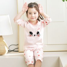 MK SS43-05 아동내복 봄 7부 실내복 상하 유아 아동 잠옷