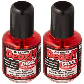 D-SERIES CAIG LABORATORIES DeoxIT D100L-2DB 브러시 어플리케이터 74mL 2개