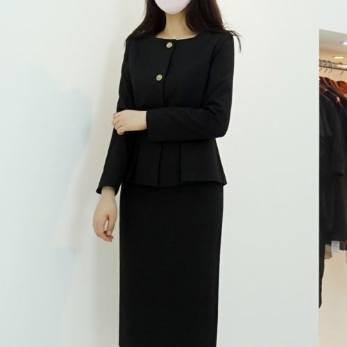 스타일라떼 / 페플럼 봄 가을 정장 자켓 하객룩 오피스 재킷
