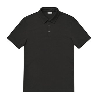 프랑코페라로 (정가118000원) 남성 베이직 피케 조직 카라 반팔 티셔츠 블랙 (AMRDKS20539)