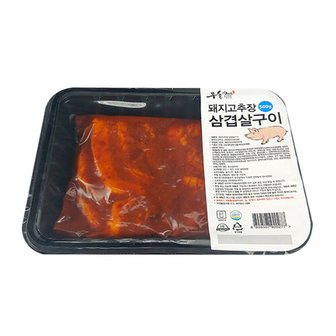 더조은푸드 부촌푸드 국산 냉장 고추장삼겹살구이500g