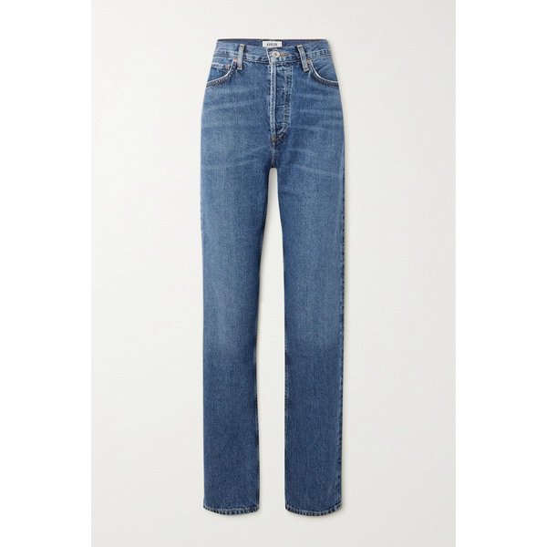 90s 핀치 웨이스트 롱 하이라이즈 스트레이트 진 1647597324895152