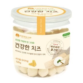 네츄럴랩 건강한치즈 오리지널 볼 120g 애견간식