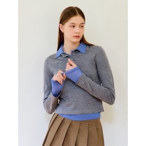 Lou Knit Top MelangeGrey