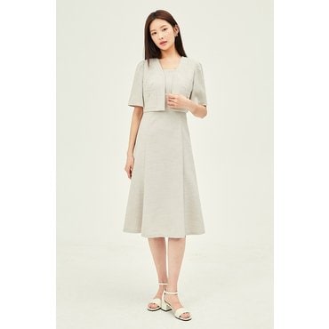 JJ지고트 재킷 스타일 플레어 원피스GP6M0OP961