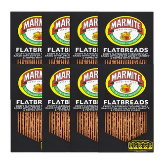  Marmite 마마이트 플랫 브레드 140G 8개 Flatbreads