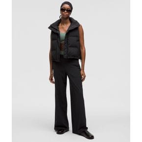 20% ▼ 원더 퍼프 크롭 베스트 - BLK