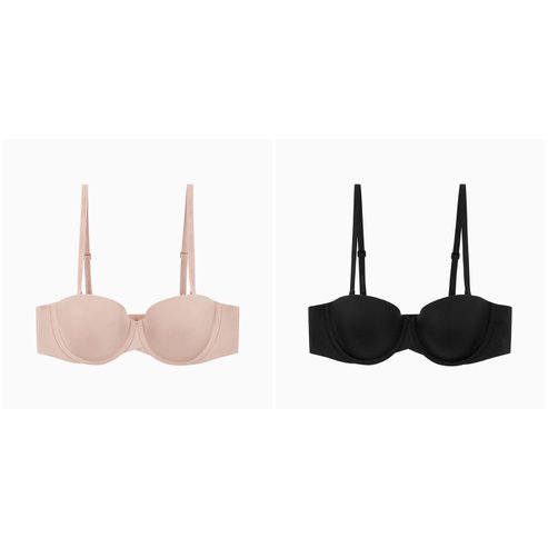 Calvin Klein Underwear 25SS 여성 퍼펙틀리 핏 스트랩리스 브래지어 2종 택1 (QF7537AD-7NS/UB1)