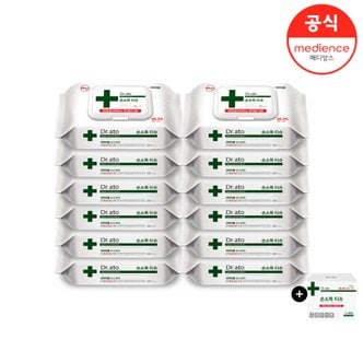 닥터아토 손소독티슈 60매 12입 (신상품)+손소독티슈 슬림 30매 1입(증정)