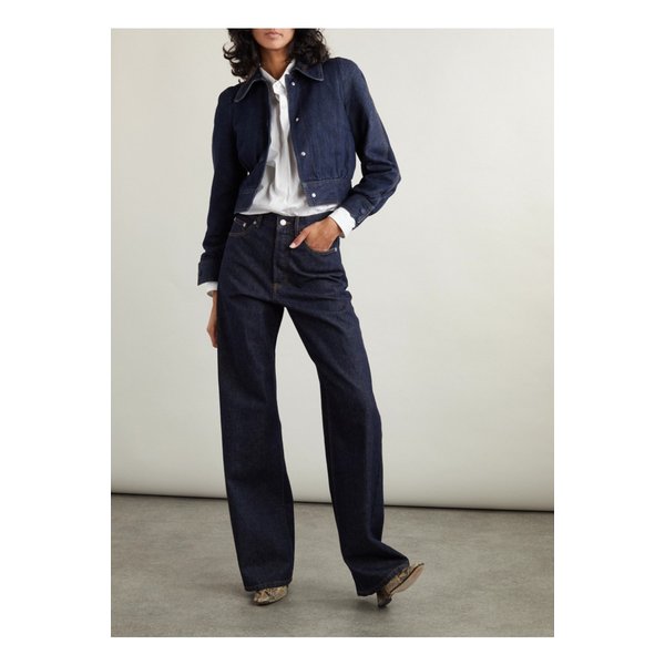 크롭 데님 재킷 인디고 1647597358060768