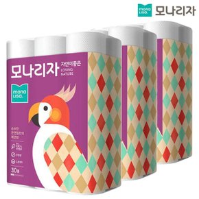 모나리자 자연이좋은 3겹 파워엠보싱 30M 30롤 x3팩_P303333677