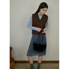 FUR LEATHER SHOULDER BAG AQ7ABA09