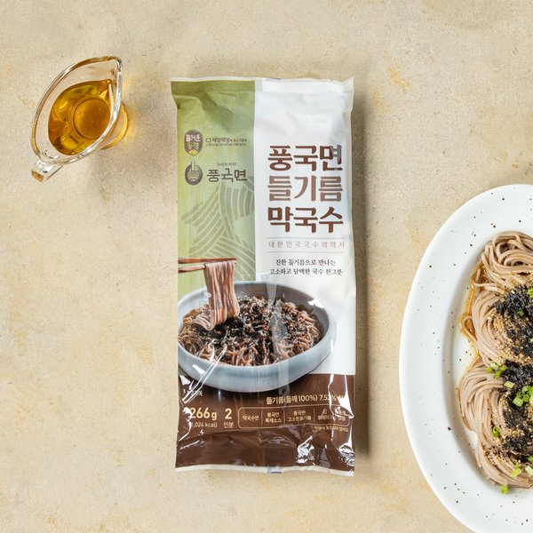 즐거운동행 풍국면 들기름막국수 266g