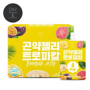 데이앤 트로피칼 곤약젤리 130ml x 10포 1박스(총10팩)