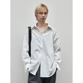 Standard Stripe Loose Fit Cotton Shirt