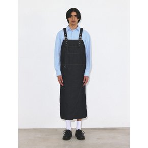 CARGO INDIGO DENIM WORK DRESS(APRON)