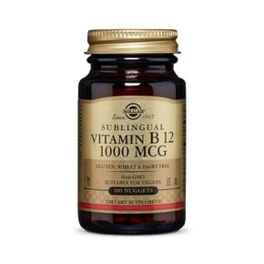 서브링구얼 비타민 B12 1000mcg 100너겟