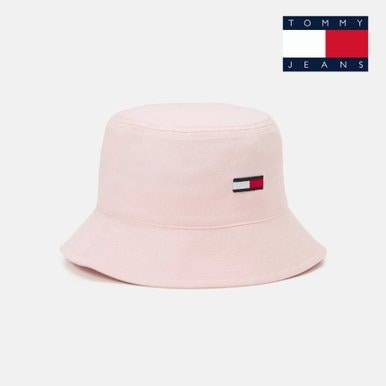 타미진 여성용 플래그버킷햇 모자 핑크