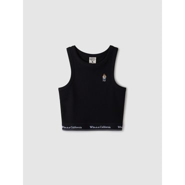 후아유 Steve Ribbed Sleeveless[B] WHRNE2491F