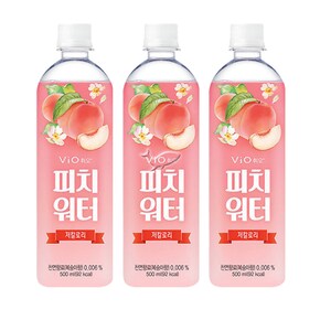 휘오 피치워터 500ml/ 6개