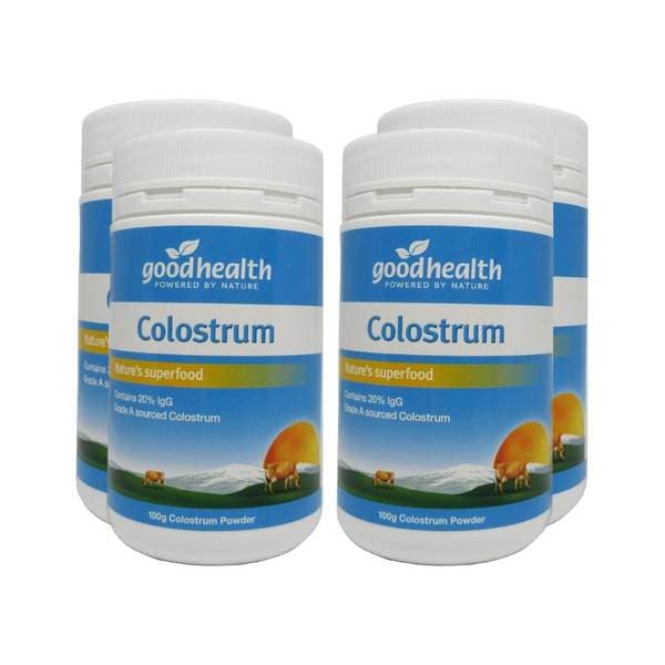 굿헬스 콜로스트럼 초유 파우더 Colostrum 100g 4개