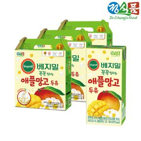 베지밀 꼭꼭 씹히는 애플망고 두유 190mlx48팩[15149014]