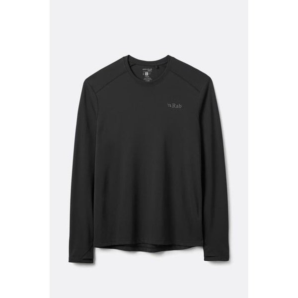 26SS 랩 긴팔 티셔츠 QCC22BLK BLACK DOM