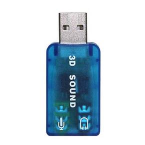 사운드카드 손상 간편 연결 USB 포트 버츄얼 채널 오디오 어댑터 장비 모듈