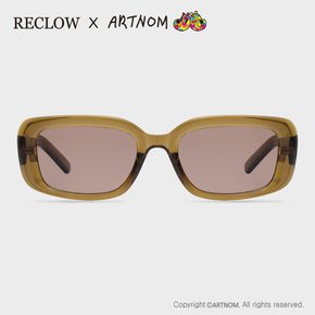 [최초가 : 49,900원][리끌로우X아트놈] RECLOW ARTCLOW NO.5 KHAKI 선글라스