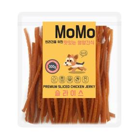 모모 치킨 슬라이스 300g (반려견을 위한 맛있는 영양간식) (S11523714)
