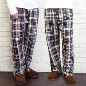 국산 이라인 홈웨어(빅체크)남성 잠옷바지/실내복/파자마바지 부드럽고 편한 순면잠옷 바지