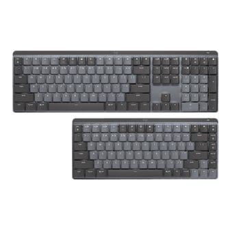 Logitech 【해외직구】로지텍 MX MECHANICAL 무선 기계식 키보드 / 블루투스 키보드 / 스마트 백라이트