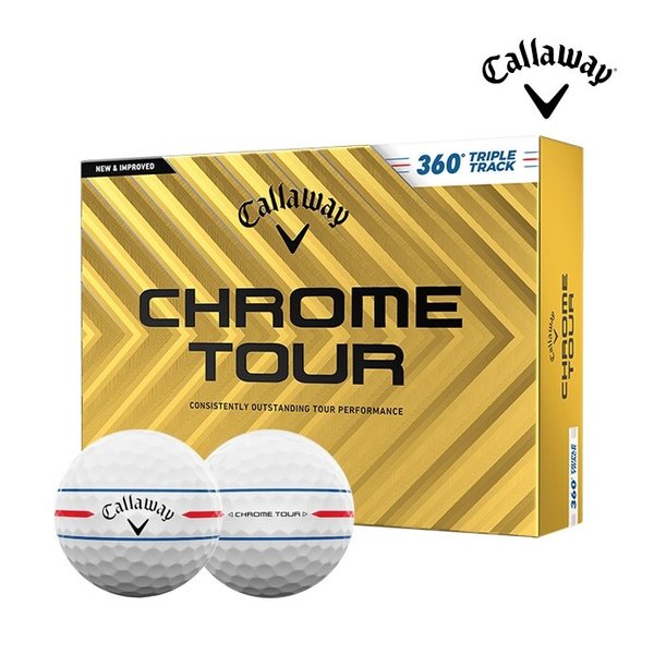 크롬투어 360 트리플트랙 골프볼 4피스