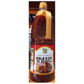 식당 식자재 재료 양념치킨소스 매운맛 2.1kg