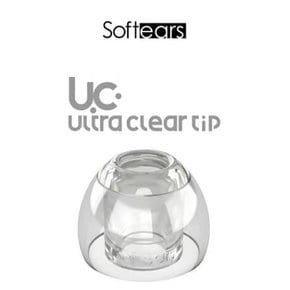 [소프트이어스] SOFTEARS UC Ultra Clear Tip 울트라클리어 이어팁 2쌍 1SET