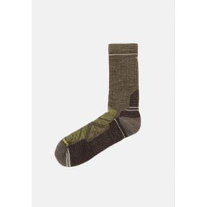 5061688 Smartwool HIKE LIGHT CUSHION CREW - Sports socks military olive