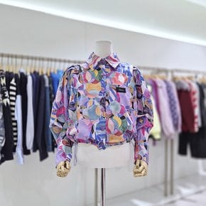 AK원주점 르니앤맥코이 밑단 스트링 컬러풀 블라우스 MN05BL002
