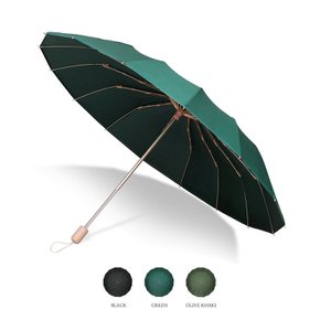 [각인] 크로반 튼튼한 3단 수동 우산 KR16 Venice