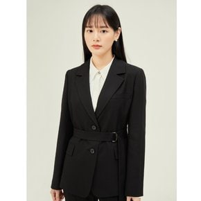 [신세계마산][24 PRE-FALL] 린넨 벨티드 싱글 투버튼 재킷 GP9M0JK901