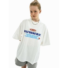 Patisserie oversize t-shirt_ivory