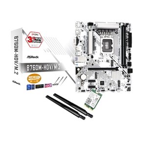 ASRock B760M-HDV/M.2 D5  WiFi6E모듈 디앤디컴